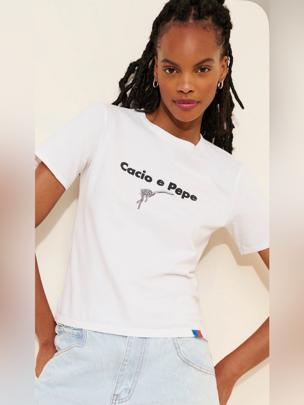 KULE Cacio e Pepe Graphic Tee Women’s Size XL
